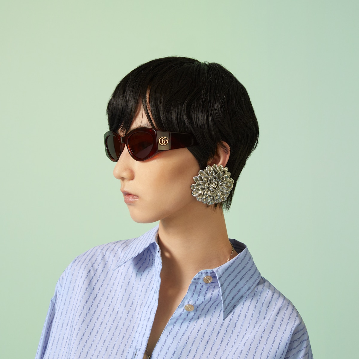 Cat-eye frame sunglasses - Image 4